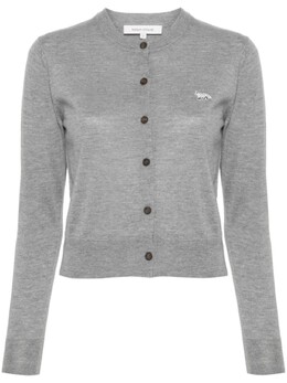Maison Kitsuné: Кардиган из шерсти 