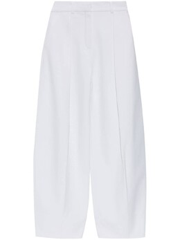 Jacquemus: Белые брюки 