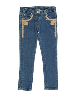 Ermanno Scervino Junior: Синие джинсы 