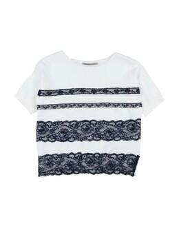Ermanno Scervino Junior: Синий свитер 