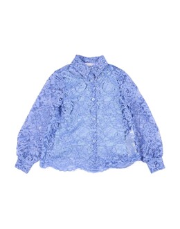 Ermanno Scervino Junior: Синяя рубашка 