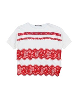 Ermanno Scervino Junior: Красный свитер 