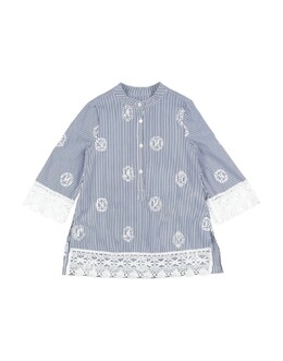 Ermanno Scervino Junior: Синий топ 
