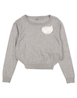 Ermanno Scervino Junior: Серый свитер 