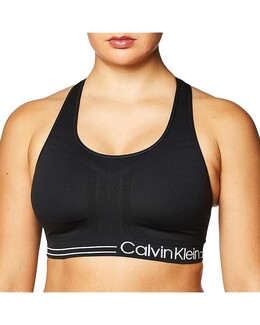 Calvin Klein: Чёрный бюстгальтер  Sports