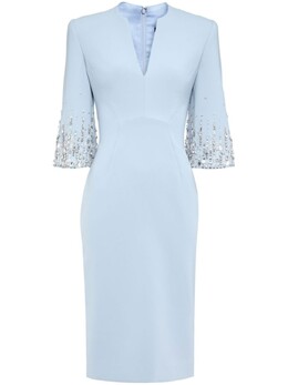Jenny Packham: Синее платье 