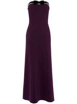 Jenny Packham: Фиолетовое платье 