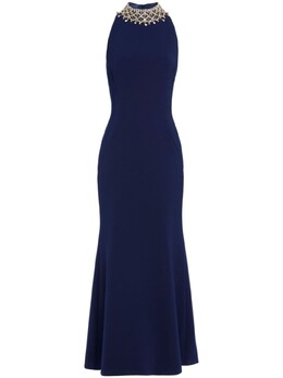 Jenny Packham: Синее платье 