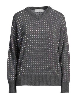 Sportmax: Серый свитер 
