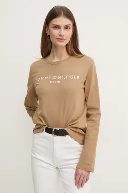 Tommy Hilfiger: Хлопковый топ 