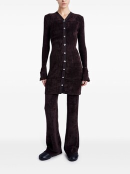 Proenza Schouler White Label: Коричневые брюки 