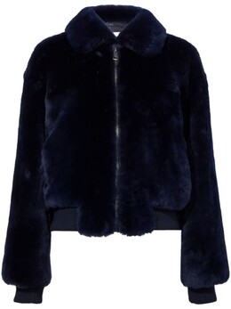 Proenza Schouler White Label: Синяя куртка 