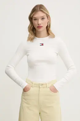 Tommy Jeans: Футболка с длинным рукавом 