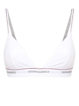 Dsquared2: Белый бюстгальтер 