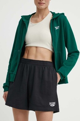 Reebok Classic: Чёрные шорты 
