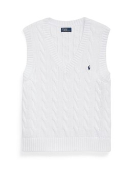 Polo Ralph Lauren: Белый свитер 