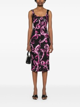 Versace Jeans Couture: Платье миди 