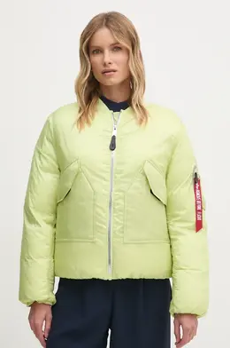 Alpha Industries: Зелёная куртка 