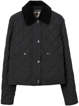 Burberry: Стёганые куртка 