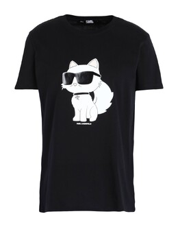 Karl Lagerfeld: Чёрная футболка 