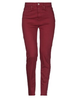 Tommy Hilfiger: Бордовые джинсы 