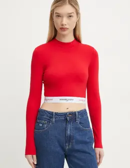 Tommy Jeans: Футболка с длинным рукавом 