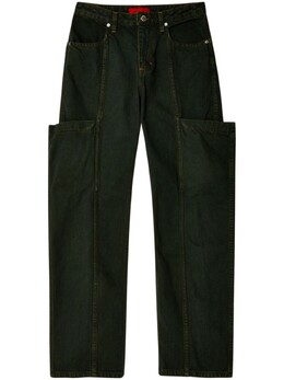 Eckhaus Latta: Прямые джинсы 