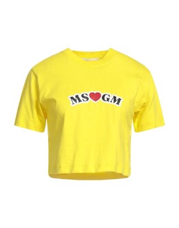 MSGM: Жёлтая футболка 