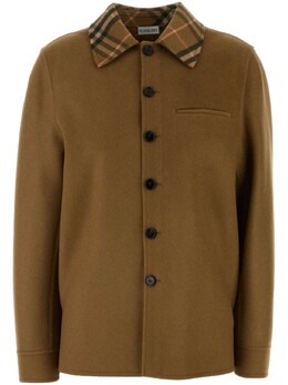 Burberry: Пальто из шерсти 