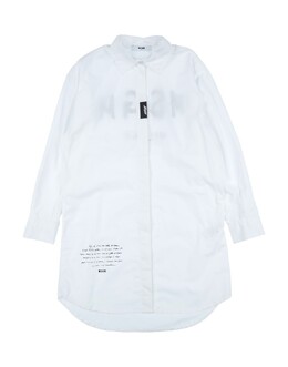 MSGM: Белая рубашка 