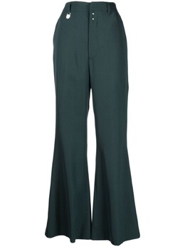 MM6 Maison Margiela: Расклешённые брюки 