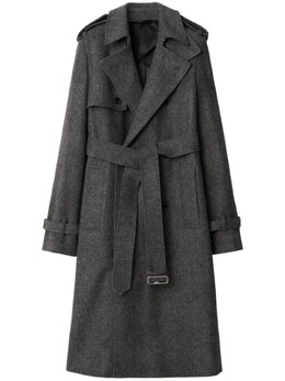 Burberry: Плащ из шерсти 