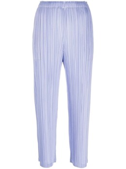 Pleats Please Issey Miyake: Зауженные брюки 