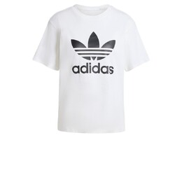 Adidas: Белая футболка  Trefoil