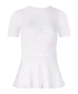 Nina Ricci: Футболка с бантом 