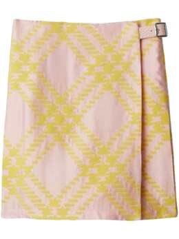Burberry: Юбка в клетку 