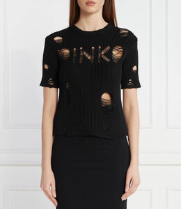 Pinko: Чёрный свитер 