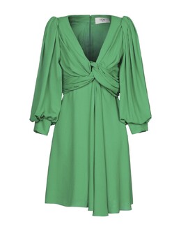 CELINE: Зелёное платье 