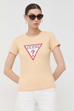 Guess: Хлопковая футболка 
