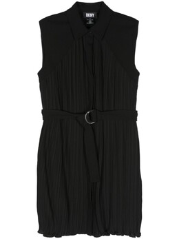 DKNY: Плиссированное платье 