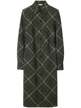 Burberry: Платье-рубашка 