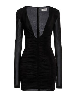 Saint Laurent: Чёрное платье 