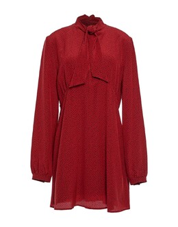 Saint Laurent: Красное платье 