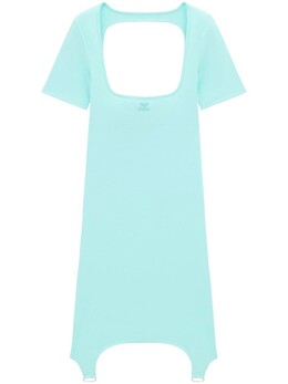 Courreges: Расклешённое платье 