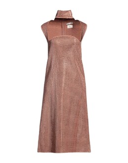 Bottega Veneta: Розовое платье 