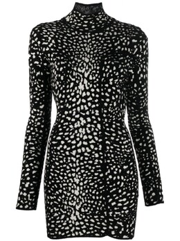 Roberto Cavalli: Жаккардовое платье 