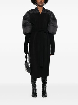 Rick Owens: Чёрное пальто 