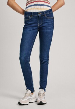 Pepe Jeans: Синие джинсы 