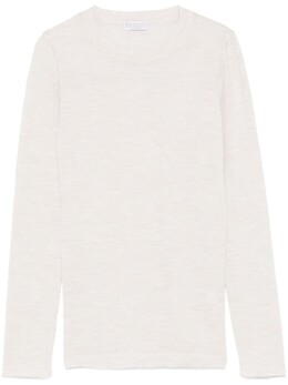 Brunello Cucinelli: Серый свитер 