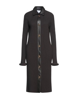 Bottega Veneta: Тёмное платье 